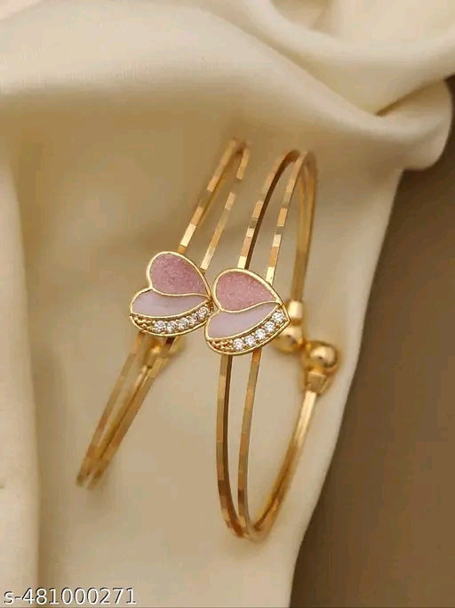 Heart of Elegance – Purple Heart Bracelet